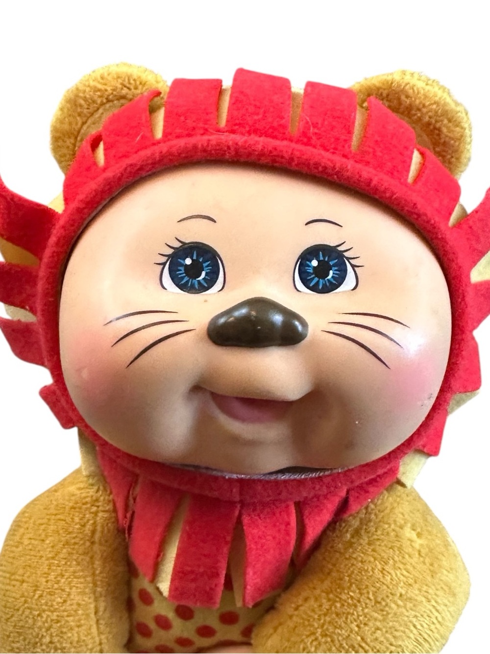 Cabbage Patch Kids Lion Costume Plush Doll Blue Eyes Soft Stuffed Animal CPK